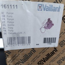 Vaillant 161111 Pump VUW