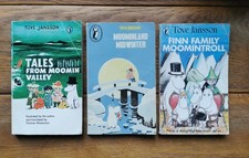 3x Moomin Books Tove Jansson The Moomins