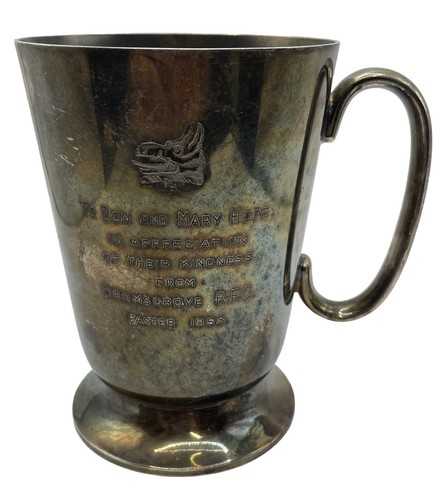 Vintage silver plated tankard - vintage,