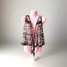 Ladies South Black Mix Ditsy