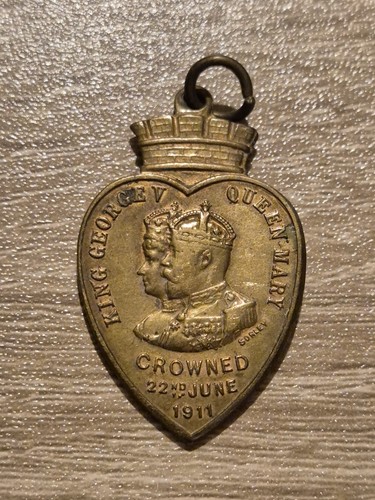 Medal coronation george v - medal,