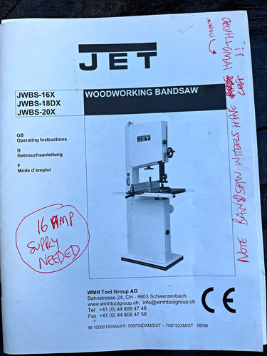 Jet jwbs 18dx - jet, jwbs-18dx