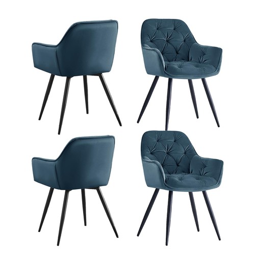 Set 4 dining chairs - 1/2/4,