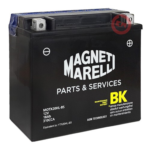 Marelli battery ytx20hl - battery, ytx20hl-bs