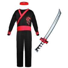 KIDS DRAGON NINJA COSTUME
