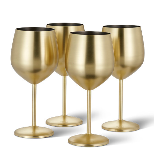Oak steel set 4 wine - &,