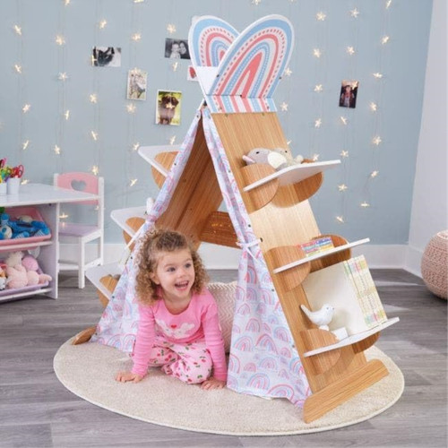 Kidkraft kids book nook tent - kidkraft,