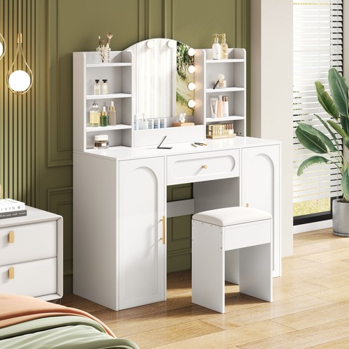 White vanity dressing - vanity,