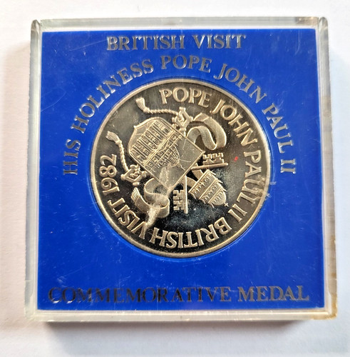 Pope john paul - 1982, british