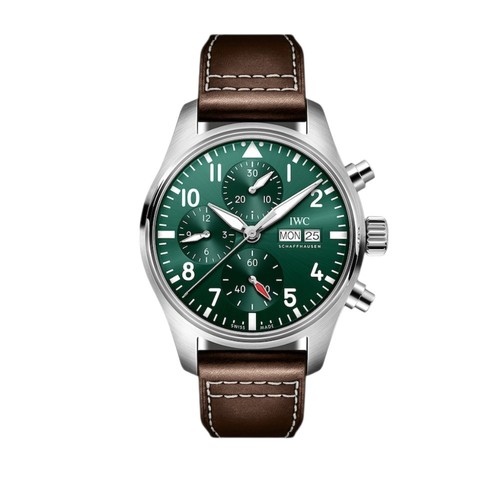 Iwc pilot chronograph green - iwc,