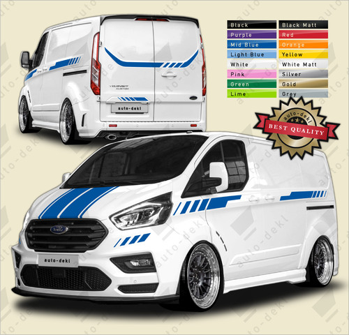 Decals for ford transit custom - for,