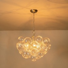Bubble ball glass chandelier - ball,