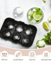 Ice Cube Tray 6 Grids with Lid