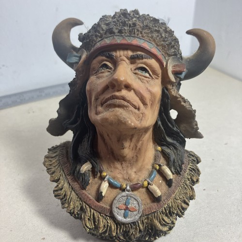 Native american chief - american, bust