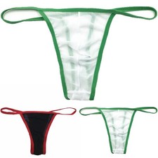 Men G-String Thong Bulge Pouch