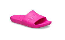 Crocs Logo Slides Ladies Pink