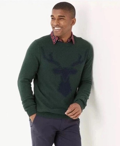 Fat face stag crew neck - fat,