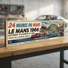 Le Mans 1966 24 Heures Ford vs