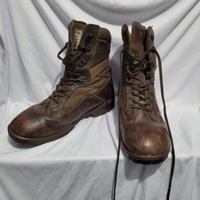 YDS Kestral Boots Mens Size 8 W Brown Patrol Hi Top Walking Cadets