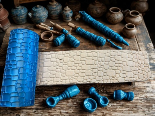 Stone wall texture roller - ,