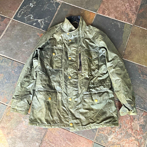 Barbour green wax - barbour,