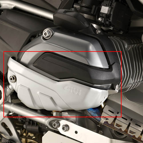 Aluminum headlight guard givi - headlight,
