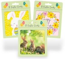 8 Pack of Easter Cards, 8 Open
