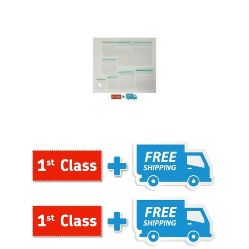 Grip seal bags clear - bags, poly