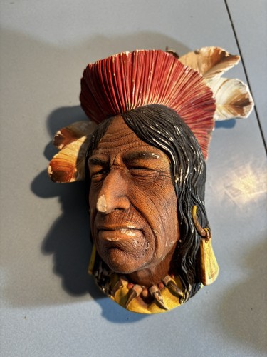 Bossons red indian wall - “red, indian”
