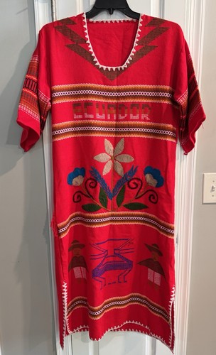 Ecuador hand embroidered - hand,