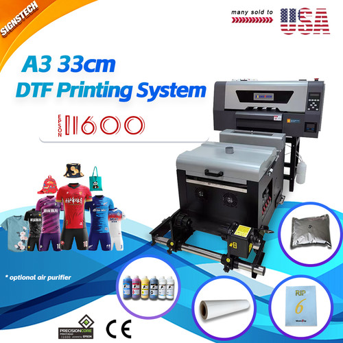 33cm dtf printer - 13", printer+powder