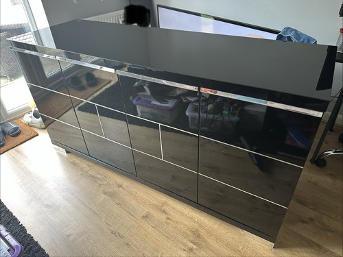 Gloss black and - gloss,