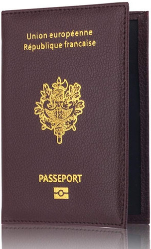 Passport holder leather - passport, pu