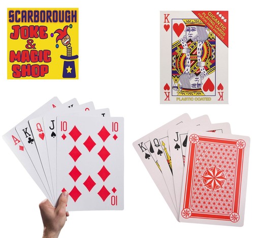 Gigantic playing cards - gigantic,