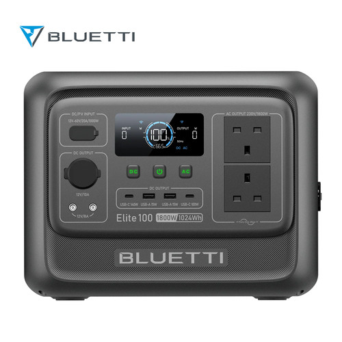 Bluetti elite 100 1024wh - elite,