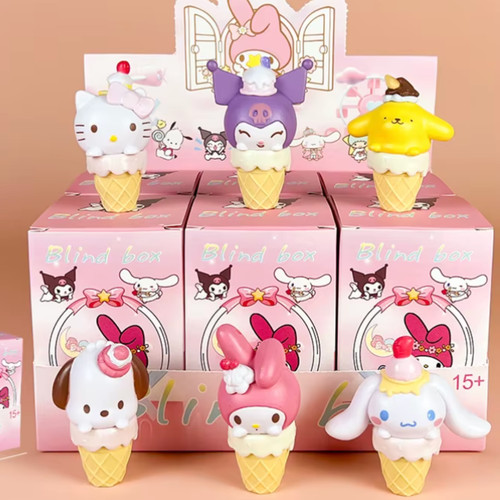 Sanrio ice cream - parlour, blind