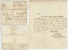 1832 LETTER PRINTED App