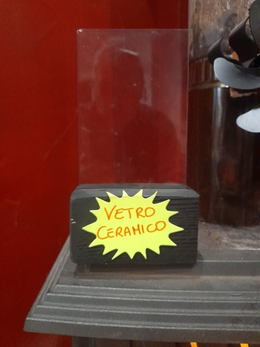 Ceramic glass 4mm 5x27 - 4mm, 21.5x27