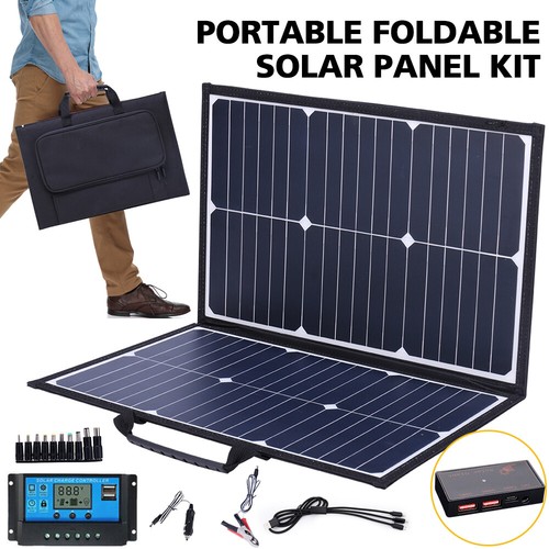 100w foldable solar panel kit - 100w,