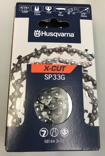 Husqvarna chainsaw chain - husqvarna, 18"