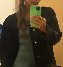 Green Primark vegan leather bandeau catsuit