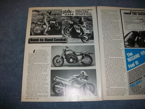 1986 suzuki gsx r1100 - 1986, vs