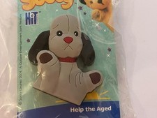 Vintage Original Sooty & Sweep - Sweep Pin Badge Brooch