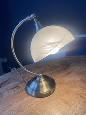 Piraeus Desk Lamp in Antique Brass Bedside (VGC)