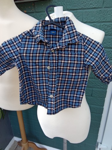 Vintage oshkosh checked - vintage, long