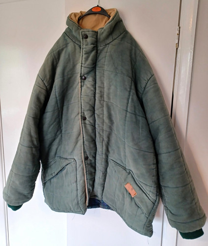 Bronte men green - men's, quilted