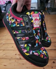 SUPER RARE Vintage Harajuku Adidas Trainers Size 5 Streetwear Japanese Scenecore
