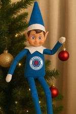 Glasgow Rangers FC Official Team Christmas Elf