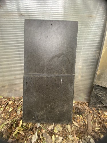 Black slate roof tiles - black,