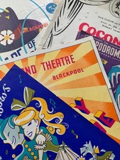 Blackpool Theatre Programmes